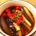 クックI16OS9☆'s cooksnap of when they made トマトたっぷりナスのレンジ蒸し.