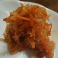 ☆☆☆めぐたん☆☆☆'s cooksnap of when they made 大根と人参のチョナムル(酸っぱいナムル).