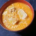 クックVWR0IS☆'s cooksnap of when they made 【話題入り】崩し豆腐のピリ辛スープ.