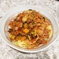 ハチワレねこ's cooksnap of when they made 野菜たっぷり♡ジャージャー麺.
