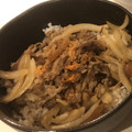 ルナＰボール's cooksnap of when they made 牛丼＊玉ねぎ多め.