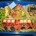 上野食堂's cooksnap of when they made ロンドンバスおにぎり.