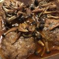 クックHPB1MU☆'s cooksnap of when they made ✿レンジで簡単煮込みハンバーグ✿.