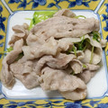 わっきー0424's cooksnap of when they made 豆苗と豚肉の梅肉和え.