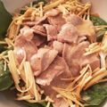 時々肉を食べたい's cooksnap of when they made 豚ロース薄切り玉ねぎさっぱりサラダ.