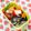 あやちん０８１６'s cooksnap of when they made キャラ弁＊ハンバーグでドーナッツ弁当＊.