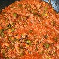 ♡トモモン♡'s cooksnap of when they made 大量消費！ミニトマトでミートソース♪.