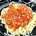 ここあo's cooksnap of when they made トマト缶で簡単！本格ボロネーゼ.