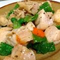 古賀竜一's cooksnap of when they made 鶏肉とピーマンの塩炒め.