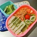 夕湖★'s cooksnap of when they made キャラ弁？ピアノ弁当☆.
