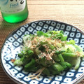あんみつ☆'s cooksnap of when they made 大量消費！青いネギの白だし炒め #うちの.