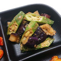 イケメグ's cooksnap of when they made 茄子とオクラのごま味噌炒め.