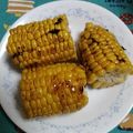 クックEL2ABC☆'s cooksnap of when they made 焼きトウモロコシ ～バター醤油～.