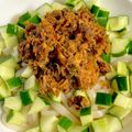 クック8FD1Z5☆'s cooksnap of when they made 10分レシピ！さば味噌煮缶でそぼろ丼.