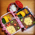 Ｋotonosuke's cooksnap of when they made すみっコぐらしのそぼろ弁当.