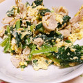 hitomi♪＊'s cooksnap of when they made 小松菜と豚肉の卵炒め.