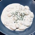 takenamin's cooksnap of when they made 簡単ブルーチーズソースのニョッキ.