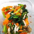 あんずじゃむ36's cooksnap of when they made 小松菜としめじ☆さっぱり梅かつお.