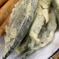 mii17's cooksnap of when they made ＊カリッ！サクッ！　オクラの天ぷら＊.