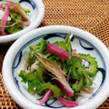 さくらスキップ's cooksnap of when they made ゴーヤみょうがたまねぎのさっぱり副菜.