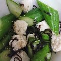 みぞこのだんごママ's cooksnap of when they made たたききゅうりとモッツァレラの和風ナムル.