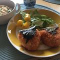 jaimemilou's cooksnap of when they made キムチの焼きおにぎり.