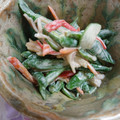 うーたん0141's cooksnap of when they made ささげ豆ときゅうりとカニカマのサラダ.