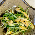 minmin1201's cooksnap of when they made 簡単！水菜と揚げの煮浸し♥.