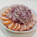 ゆにこーん☆'s cooksnap of when they made 切りだし刺身のカルパッチョサラダ.