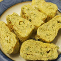 えくぼ母さん's cooksnap of when they made 卵焼き！青のり入りです！ふんわり！簡単！.