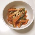 amelieママ's cooksnap of when they made にんじんとピーマンのきんぴら.
