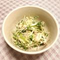 ゆづキッチン's cooksnap of when they made カイワレ･キュウリ･シーチキンサラダ.
