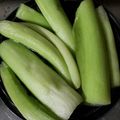 クックるん☆戦隊's cooksnap of when they made ずいきの下処理.