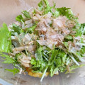 ぐりこ2222's cooksnap of when they made 簡単☆水菜とちくわの和え物♪.