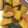 クック2E80W3☆'s cooksnap of when they made レンジで簡単カボチャの煮物.