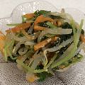 クック3IJKI4☆'s cooksnap of when they made 豆苗ワカメもやしナムル☆アレンジし放題.