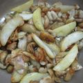 a209143707's cooksnap of when they made 揚げ油なしでカリカリ鶏皮とフライドポテト.