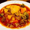 とくすーさん's cooksnap of when they made ビストロの味★牛筋のトマト・ワイン煮込み.