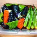 ☆クッキングパンダ☆'s cooksnap of when they made めんつゆで茄子とピーマンの揚げ浸し.