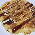 kaori238's cooksnap of when they made 簡単★お好み焼き★広島県人も関西風が好き.