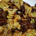 たかたかきよきよ(たかきよ)'s cooksnap of when they made 豚肉でも牛肉でも♪回鍋肉キャベツも旨い.