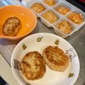 はる's cooksnap of when they made 手づかみ離乳食♡豆腐ハンバーグ♡.