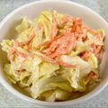 みーちゃん⑅*.♡ママ's cooksnap of when they made ☆きゃべつのごまマヨサラダ☆.