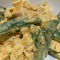 ゆみらんたん's cooksnap of when they made 【楽めし】スナップエンドウと卵のサラダ.