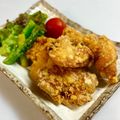 いなばっくす☆'s cooksnap of when they made 簡単♪基本の鶏のからあげ.