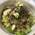 マユリん's cooksnap of when they made ガスト風サラダうどん.