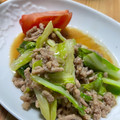 はとポ's cooksnap of when they made 大皿で❢ ひき肉とキャベツの甘味噌炒め.