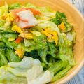babibabi7's cooksnap of when they made カニカマとレタスのさっぱりヘルシーサラダ.