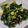 ヨシヨッシー's cooksnap of when they made 簡単副菜⭐︎ほうれん草コーンツナのサラダ.
