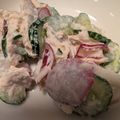 pisko's cooksnap of when they made ラディッシュと胡瓜のサラダ.
